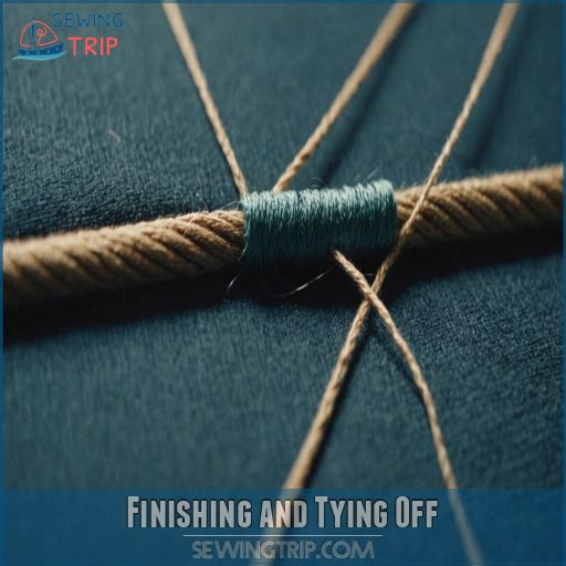 Finishing and Tying Off