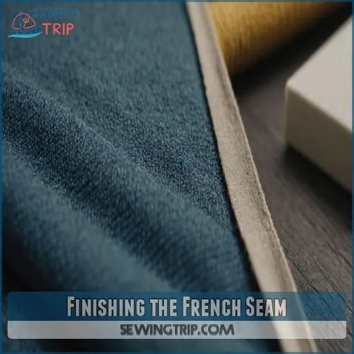 Finishing the French Seam