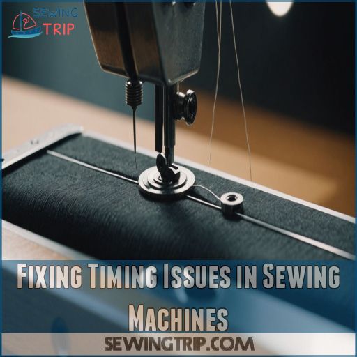 Fixing Timing Issues in Sewing Machines