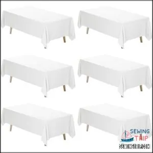 Fixwal 6 Pack White Table