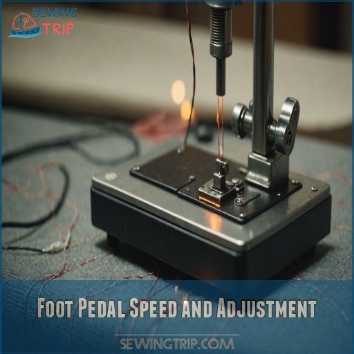 Foot Pedal Speed and Adjustment