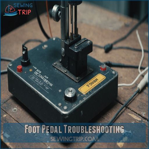 Foot Pedal Troubleshooting