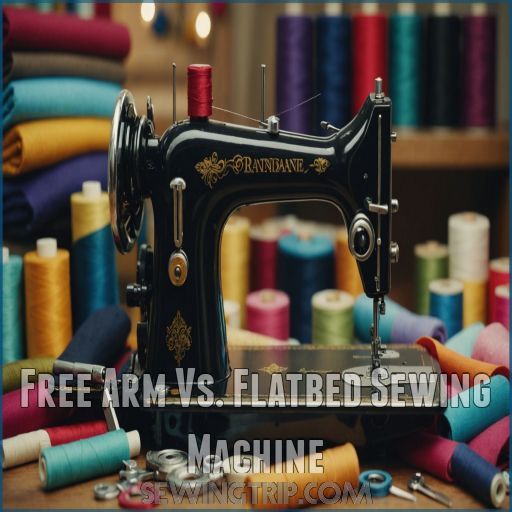 Free Arm Vs. Flatbed Sewing Machine