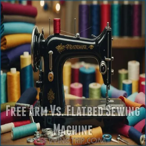 Free Arm Vs. Flatbed Sewing Machine