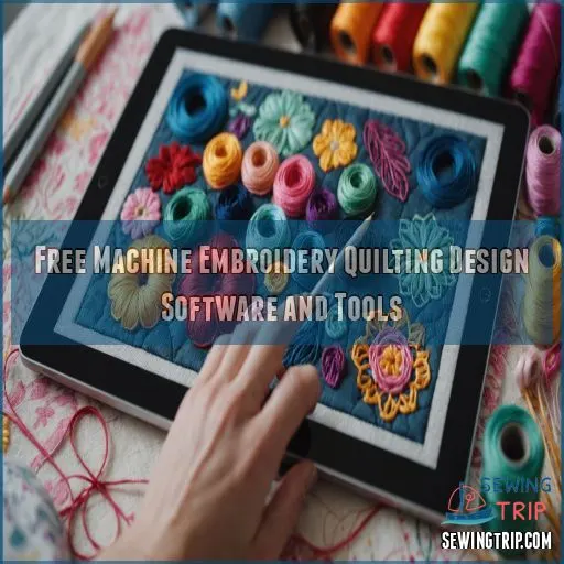 Free Machine Embroidery Quilting Design Software and Tools