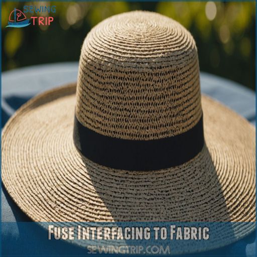 Fuse Interfacing to Fabric