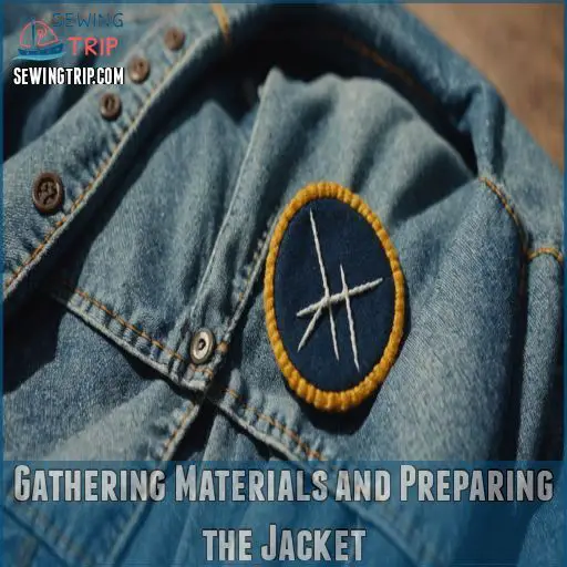 Gathering Materials and Preparing the Jacket Gathering Materials and Preparing the Jacket