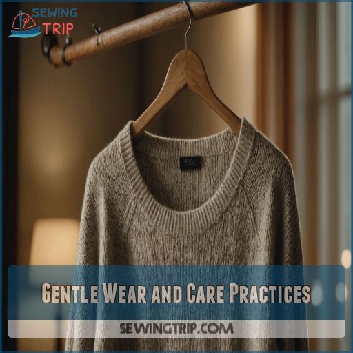 Gentle Wear and Care Practices Gentle Wear and Care Practices