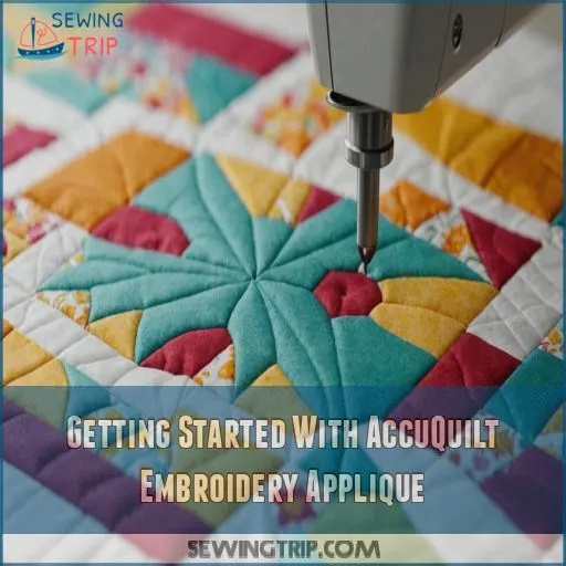 Getting Started With AccuQuilt Embroidery Applique