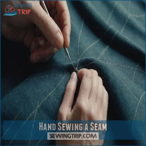 Hand Sewing a Seam