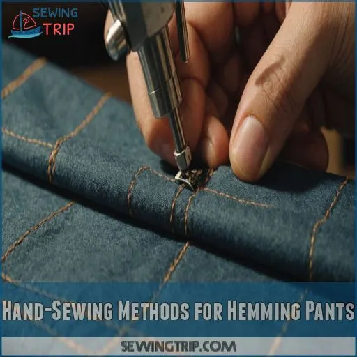 Hand-Sewing Methods for Hemming Pants