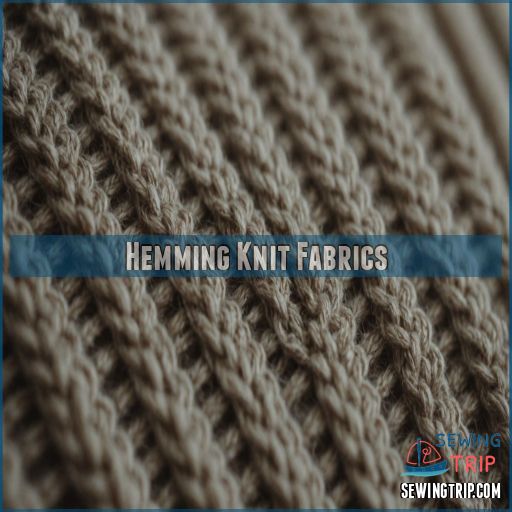 Hemming Knit Fabrics