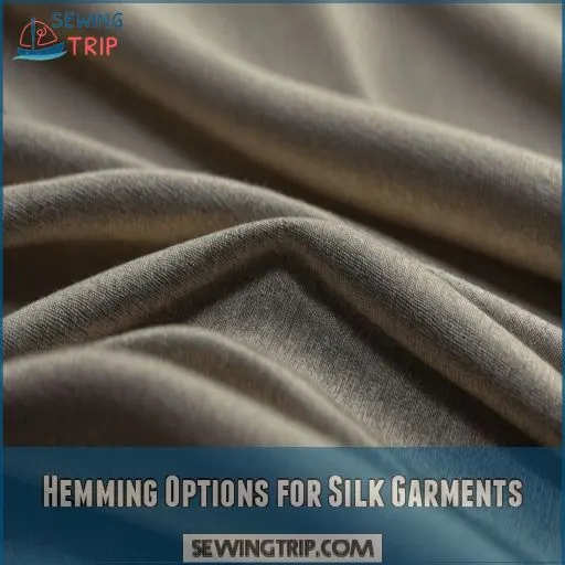 Hemming Options for Silk Garments