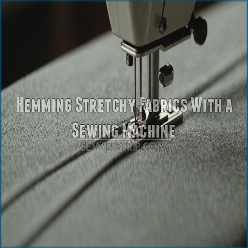 Hemming Stretchy Fabrics With a Sewing Machine