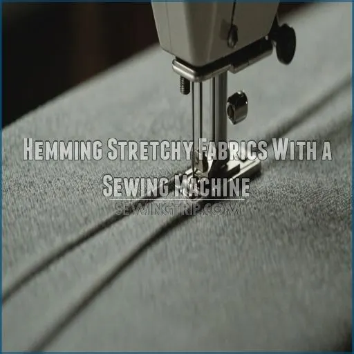 Hemming Stretchy Fabrics With a Sewing Machine