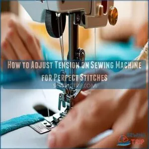 how to adjust tension on sewing machine