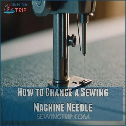 How to Change a Sewing Machine Needle