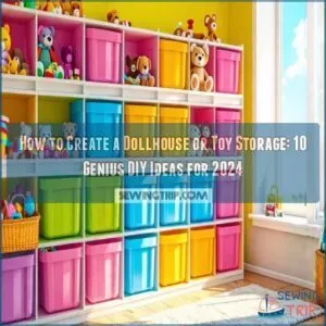 how to create a dollhouse or toy storage