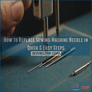 how to replace sewing machine needle