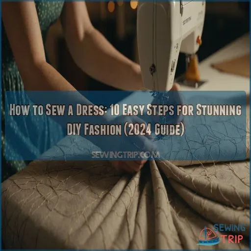 how to sew a dress