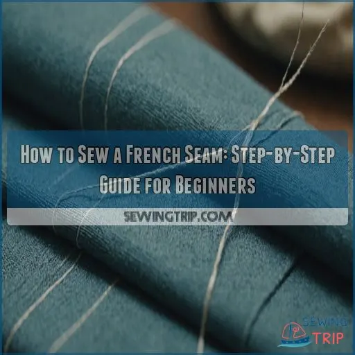 how to sew a french seam