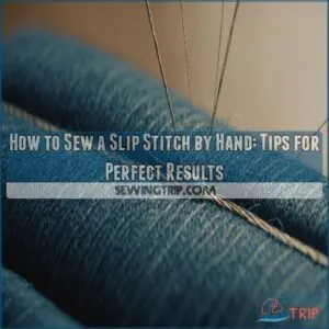 how to sew a slip stitch by hand