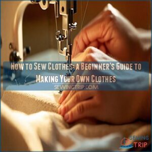 how to sew clothes