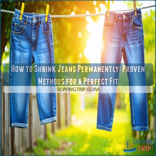 how to shrink jeans permanently – ultimate guide