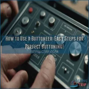 how to use a buttoneer