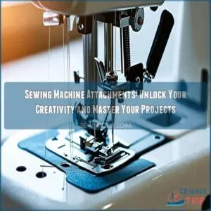 how to use sewing machine attachments