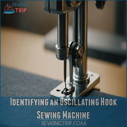 Identifying an Oscillating Hook Sewing Machine