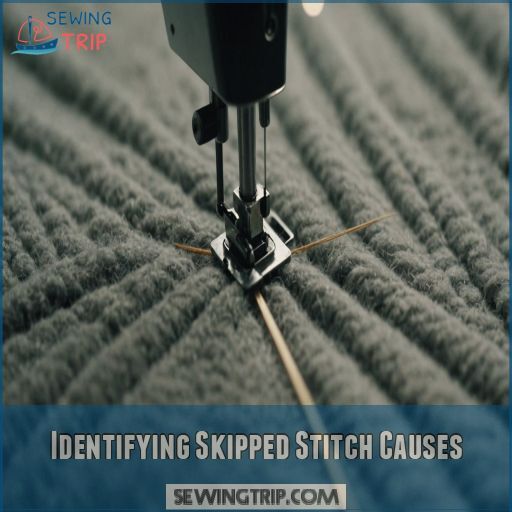Identifying Skipped Stitch Causes Identifying Skipped Stitch Causes