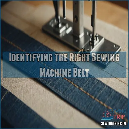 Identifying the Right Sewing Machine Belt