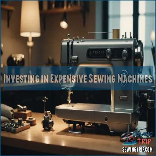 Investing in Expensive Sewing Machines