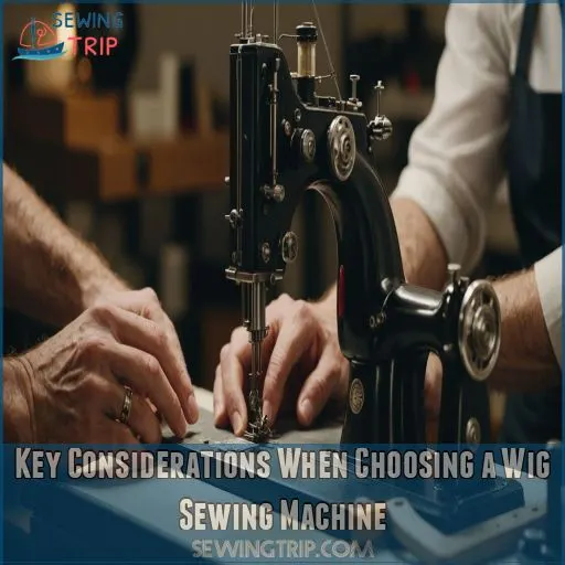 Key Considerations When Choosing a Wig Sewing Machine