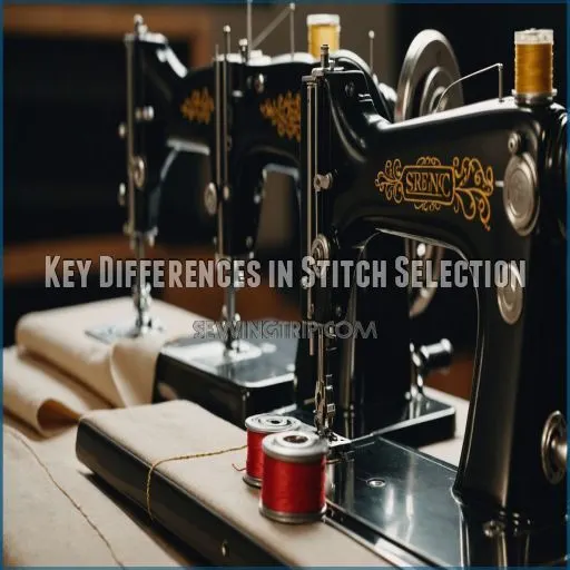 Key Differences in Stitch Selection