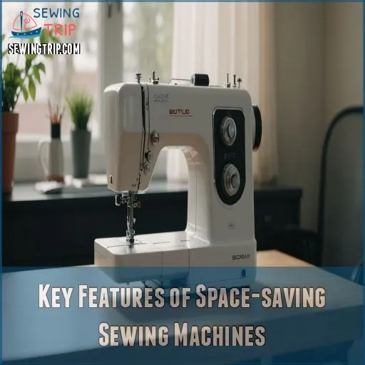 Key Features of Space-saving Sewing Machines