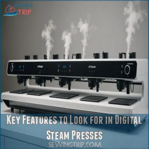 Key Features to Look for in Digital Steam Presses