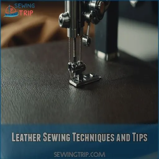 Leather Sewing Techniques and Tips