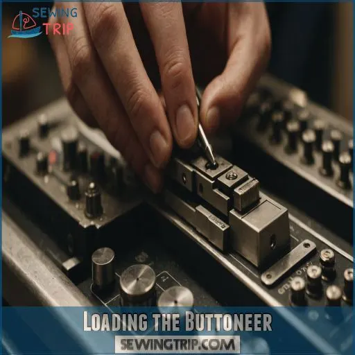 Loading the Buttoneer