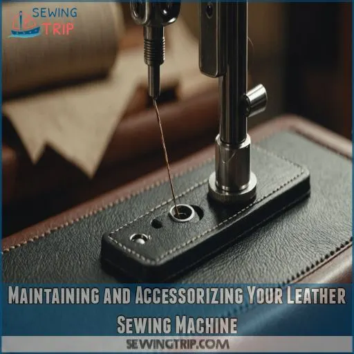 Maintaining and Accessorizing Your Leather Sewing Machine