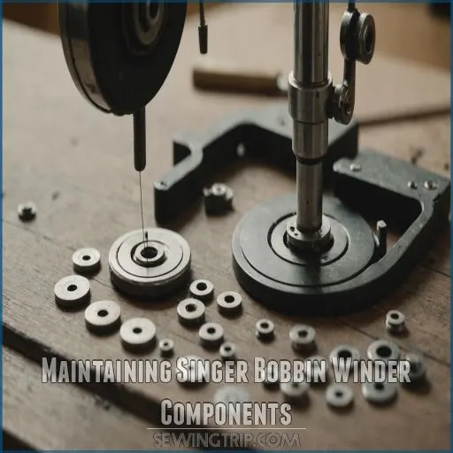 Maintaining Singer Bobbin Winder Components