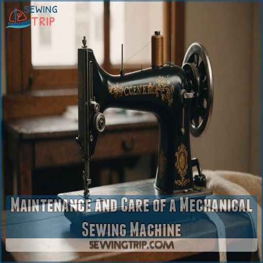 Maintenance and Care of a Mechanical Sewing Machine