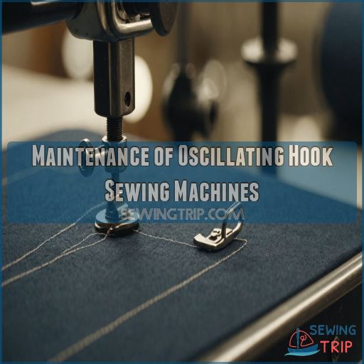 Maintenance of Oscillating Hook Sewing Machines