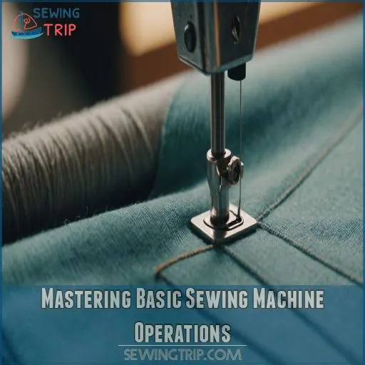 Mastering Basic Sewing Machine Operations