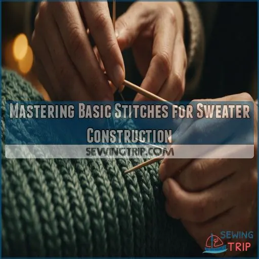 Mastering Basic Stitches for Sweater Construction