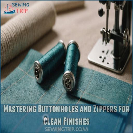 Mastering Buttonholes and Zippers for Clean Finishes Mastering Buttonholes and Zippers for Clean Finishes