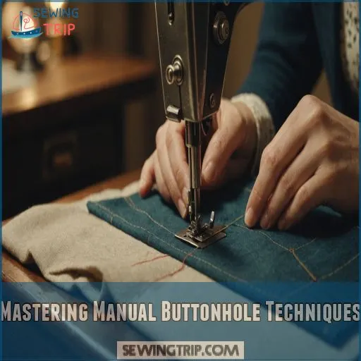 Mastering Manual Buttonhole Techniques