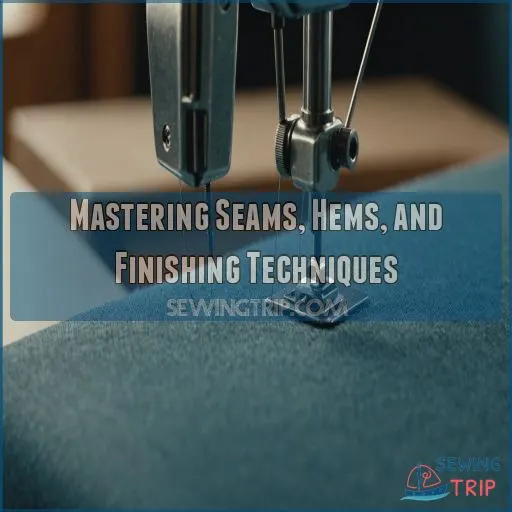 Mastering Seams, Hems, and Finishing Techniques