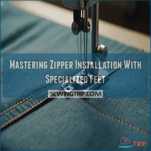 Mastering Zipper Installation With Specialized Feet